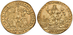 VENEZIA Alvise III Mocenigo (1722-1732) Osella da 4 zecchini an. III 1724 - Paolucci 6 AU (g 13,92) RRR
qSPL