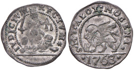VENEZIA Alvise IV Mocenigo (1763-1778) 5 Soldi 1763 - Paolucci 19 MI (g 1,04) Splendido esemplare con piena argentatura, moneta non circolata ed assai...
