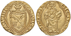 Nicolò V (1447-1455) Ducato - Munt. 4 AU (g 3,52)
SPL-FDC