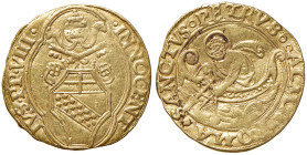 Innocenzo VIII (1484-1492) Fiorino di camera - Munt. 4, MIR 488/3 AU (g 3,36) Tondello ondulato, modesti depositi al R/. Wavy flan, minor deposits on ...