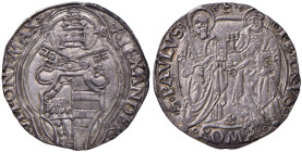 Alessandro VI (1492-1503) Grosso - Munt. 16 AG (g 3,26) NC
SPL