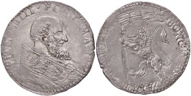 Pio V (1566-1572) Bologna - Bianco - Munt. 449 AG (g 4,88) R Esemplare con delicata patina ed in notevole stato di conservazione per la tipologia. Ele...