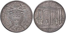 Clemente X (1670-1676) Piastra 1675 - Munt. 18 AG (g 31,97)
qFDC