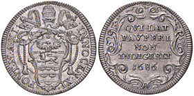 Innocenzo XI (1676-1689) Giulio an. XI - Munt. 163 AG (g 3,07)
qFDC