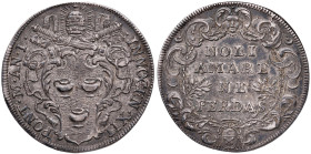 Innocenzo XII (1691-1700) Testone an. I - Munt. 42 AG (g 9,16) RRR Moneta di rarissima apparizione e, delle poche apparse, nessuna che arrivasse allo ...
