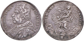 Clemente XI (1700-1721) Testone an. VI - Munt. 61 (g 9,02) AG RRRRR Dalle nostre ricerche la moneta risulta della più estrema rarità, non ci risulta a...