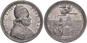 Innocenzo XIII (1721-1724) Medaglia "elezione al pontificato" - Miselli 153 AG (g 28,49) R
SPL+