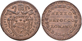 Pio VI (1775-1799) Mezzo baiocco an. XIV - Nomisma 209 CU (g 6,18) NC
FDC