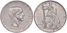 Vittorio Emanuele III (1900-1946) 10 Lire 1940 - Nomisma 1126 AG RRRR Solo 20 esemplari coniati. Only 20 pieces issued.
FDC