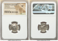 MACEDONIAN KINGDOM. Alexander III the Great (336-323 BC). AR drachm (19mm, 12h). NGC XF. Posthumous issue of uncertain mint in Greece or Macedonia, ca...