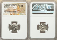 MACEDONIAN KINGDOM. Alexander III the Great (336-323 BC). AR drachm (18mm, 11h). NGC VF. Early posthumous issue of Abydus, ca. 310-301 BC. Head of Her...