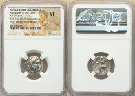 MACEDONIAN KINGDOM. Alexander III the Great (336-323 BC). AR drachm (17mm, 12h). NGC VF. Posthumous issue of Magnesia ad Maeandrum, ca. 305-297 BC. He...