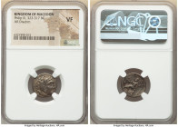 MACEDONIAN KINGDOM. Philip III Arrhidaeus (323-317 BC). AR drachm (17mm, 1h). NGC VF. Sardes, 323-319 BC. Head of Heracles to right, wearing lion skin...