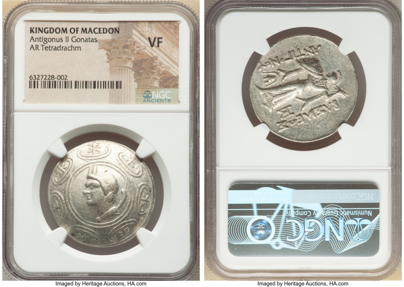 MACEDONIAN KINGDOM. Antigonus II Gonatas (277/6-239 BC). AR tetradrachm (32mm, 8...