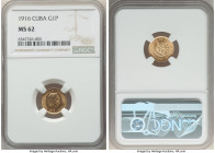 Republic gold Peso 1916 MS62 NGC, KM16 

HID09801242017

© 2022 Heritage Auctions | All Rights Reserved