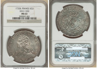 Louis XV Ecu 1732-& MS63 NGC, Aix mint, KM487, Dav-1330. 

HID09801242017

© 2022 Heritage Auctions | All Rights Reserved