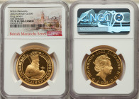 Elizabeth II gold Proof "King James I" 100 Pounds (1 oz) 2022 PR70 Ultra Cameo NGC, KM-Unl. Mintage: 610. British Monarchs series. First releases. Sol...