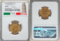 Vittorio Emanuele II gold 20 Lire 1863 T-BN AU55 NGC, Turin mint, KM10.1. AGW 0.1867 oz. 

HID09801242017

© 2022 Heritage Auctions | All Rights Reser...