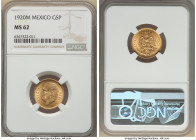 Estados Unidos gold 5 Pesos 1920-M MS62 NGC, Mexico City mint, KM464. 

HID09801242017

© 2022 Heritage Auctions | All Rights Reserved