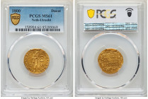 Batavian Republic. Utrecht gold Ducat 1800 MS61 NGC, KM11.1. 

HID09801242017

© 2022 Heritage Auctions | All Rights Reserved