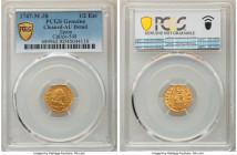 Ferdinand VI gold 1/2 Escudo 1747 M-JB AU Details (Cleaned) PCGS, Madrid mint, KM372, Cal-548. 

HID09801242017

© 2022 Heritage Auctions | All Rights...