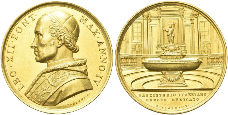 ROMA. Leone XII (Annibale Sermattei della Genga), 1823-1829 
Medaglia 1827 a. I...