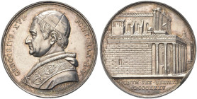 ROMA. Gregorio XVI (Bartolomeo Alberto Cappellari), 1831-1846 
Medaglia 1835 a. V opus G. Girometti. Ag gr. 32,95 mm 43,5 Dr. GREGORIVS XVI - PONT MA...