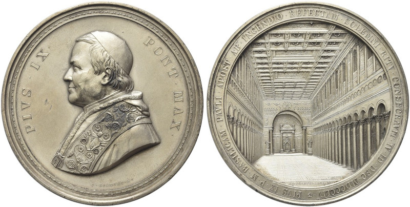ROMA. Pio IX (Giovanni Maria Mastai Ferretti), 1846-1878 
Medaglia di grande mo...