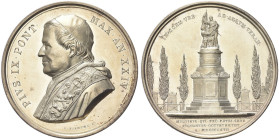 ROMA. Pio IX (Giovanni Maria Mastai Ferretti), 1846-1878 
Medaglia 1869 a. XXIV opus G. Bianchi. Ag gr. 33,39 mm 43,8 Dr. PIVS IX PONT - MAX AN XXIV....