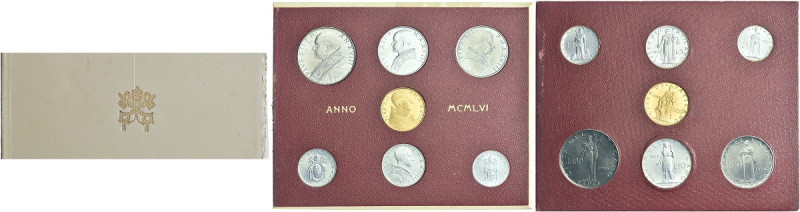 CITTA' DEL VATICANO. Pio XII (Eugenio Pacelli), 1939-1958 
Serie completa di 7 ...