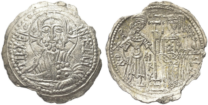 SICILIA. Ruggero II, Re di Sicilia, 1130-1154 
Ducale. Ag gr. 2,22 Dr. IC XC RG...