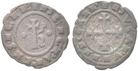 SICILIA. Carlo I d’Angiò, Re di Sicilia 1266-1282 
Denaro Piedfort, Messina o Brindisi. Mi gr. 1,36 Dr. DE GRATIA REX SICIL. Lettera K, tra due globe...