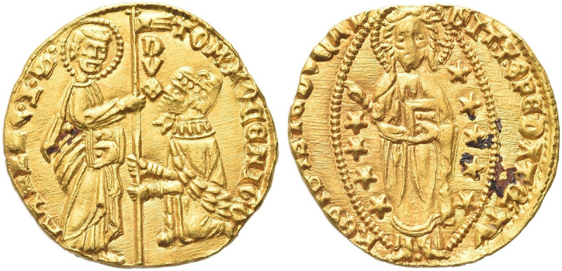 VENEZIA. Tommaso Mocenigo Doge LXIV, 1413-1423 
Ducato. Au gr. 3,40 Dr. TOM MOC...