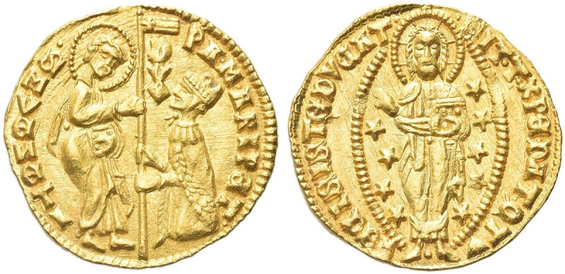 VENEZIA. Pasquale Malipiero Doge LXVI, 1457-1462 
Ducato. Au gr. 3,51 Dr. PA MA...