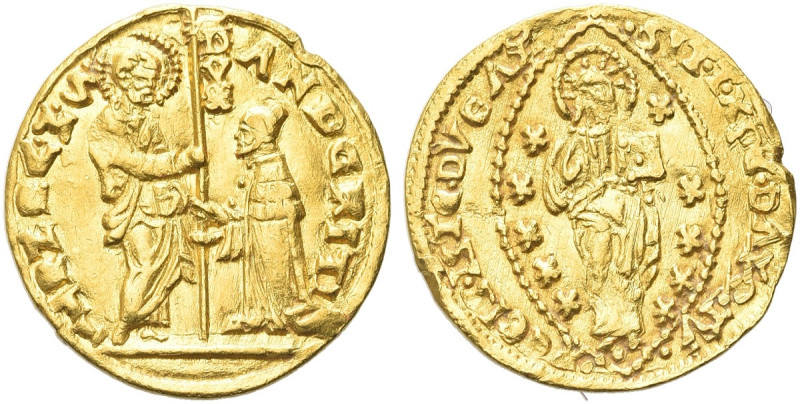 VENEZIA. Andrea Gritti Doge LXXVII, 1523-1532 
Ducato. Au gr. 3,47 Dr. AND GRIT...