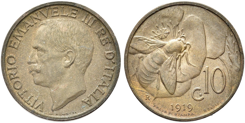REGNO D’ITALIA. Gettoni privati circolanti in ambito limitato 
10 Centesimi 191...
