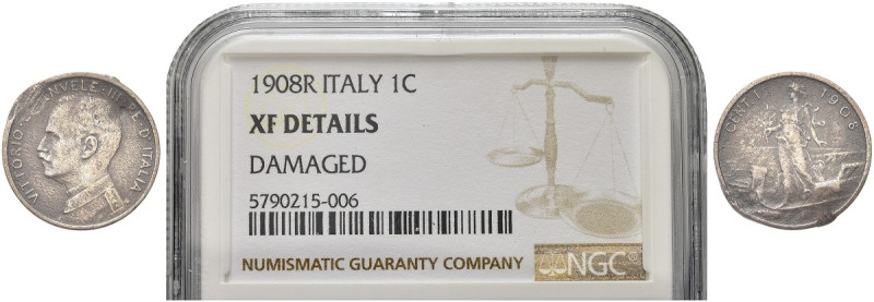 REGNO D’ITALIA. Gettoni privati circolanti in ambito limitato 
Centesimo 1908 R...