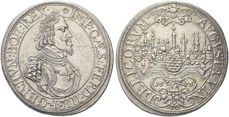 GERMANIA. Ferdinando III d’Asburgo, Imperatore del Sacro Romano Impero 1637-1657...