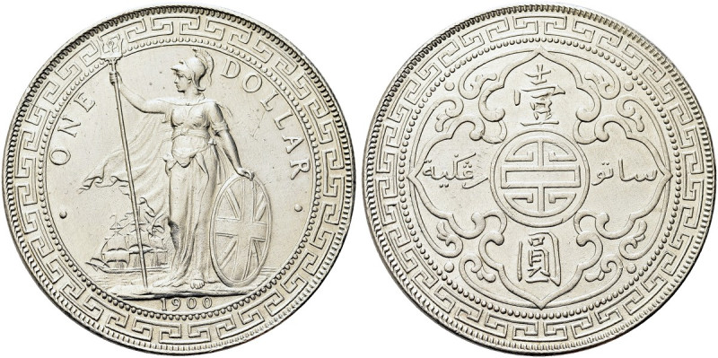 HONG KONG. Regina Vittoria, 1837-1901 
Trade Dollar 1900, zecca di Bombay. Ag g...