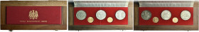 POLONIA. Prima Repubblica 1918-1938 
Serie di 5 valori così composta: 20 e 10 Zlotych 1925 (Au); 100 Zlotych 1966 Prova (x2), 100 Zlotych 1966. Au e ...