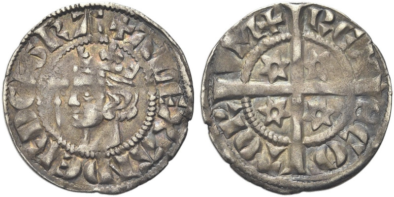 SCOZIA. Alexander III, 1249-1286 
Penny II coniazione 1280/86. Ag Dr. ALEXANDER...