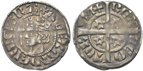 SCOZIA. Alexander III, 1249-1286 
Penny II coniazione 1280/86. Ag Dr. ALEXANDER DEI GRA. Testa coronata a s. Rv. REX - SCO - TOR - VM. Croce che inte...