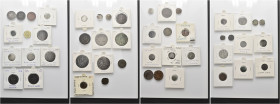 LOTTI MULTIPLI. XVIII-XX secolo 
Resto di collezione comprendente n. 148 monete dal medioevo al secolo XX, in vari metalli.
Interessante, da esemani...