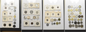 LOTTI MULTIPLI. XVIII-XX secolo 
Accumulo di n. 98 monete del XVIII/XIX secolo in argento e bronzo: si segnala 2 Lire 1908, 20 baiocchi 1835 per Bolo...