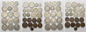 LOTTI MULTIPLI. XVIII-XX secolo 
Album con n. 38 monete tra cui si segnala: Lira 1936, 50 centesimi 1943, 2 Lire 1905, n. 15 monete tipo Scudo (5 Lir...