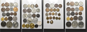 LOTTI MULTIPLI. XVIII-XX secolo 
Album con n. 59 medaglie in vari metalli: varie epoche e personaggi.
Da esaminare
