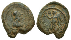 CILICIA, Syedra. Pseudo-autonomous AE (15mm, 3 g) Athena bust right. Rev: Nike standing left holding wreath.