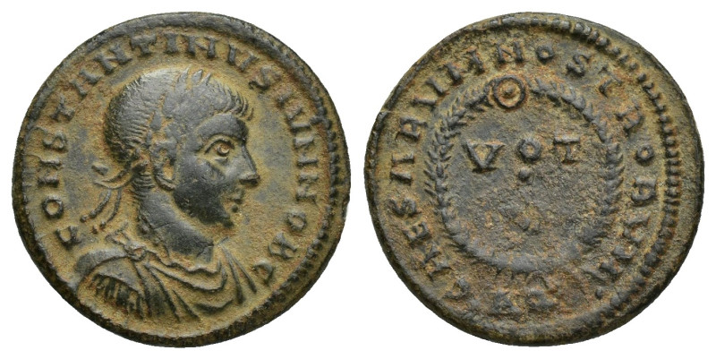 Constantine II. As Caesar, A.D. 317-337. AE (17mm, 2.7 g). Aquilea mint, Struck ...
