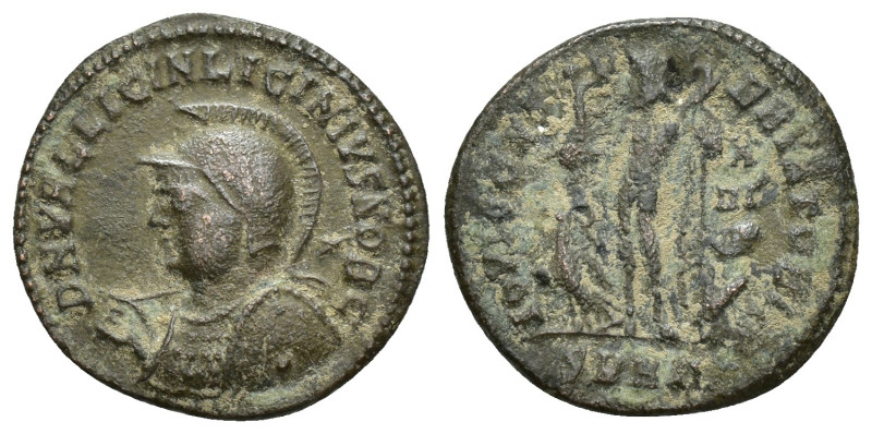 Licinius II. Caesar, A.D. 317-324. Æ 3 (19mm, 3 g). Heraclea mint, A.D. . D N VA...