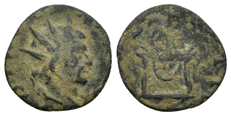 Divus Claudius II Gothicus, Issue by Quintillus or Aurelian, 270 AD & Later AE A...